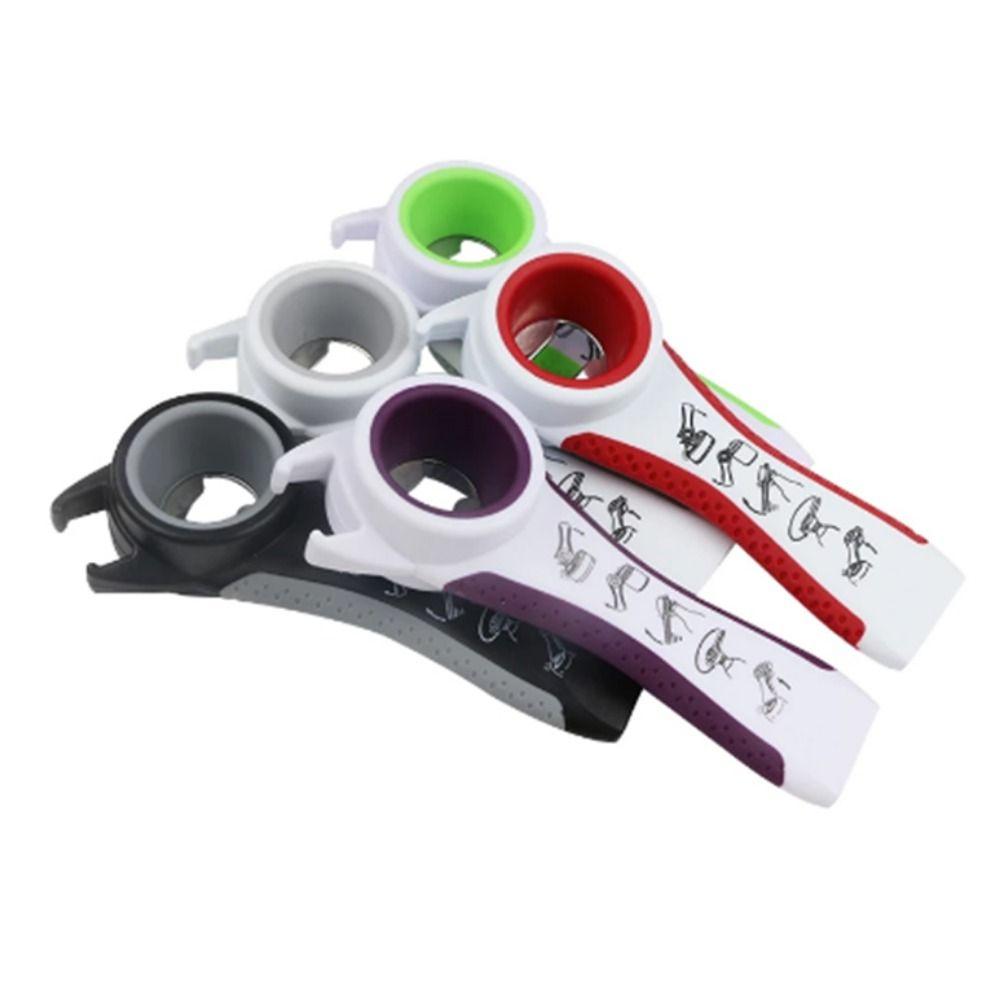 Kitchen Accessories Manual Plastic Bottle Opener Jar Opener Can Lid Gripper Glass Lids Remover