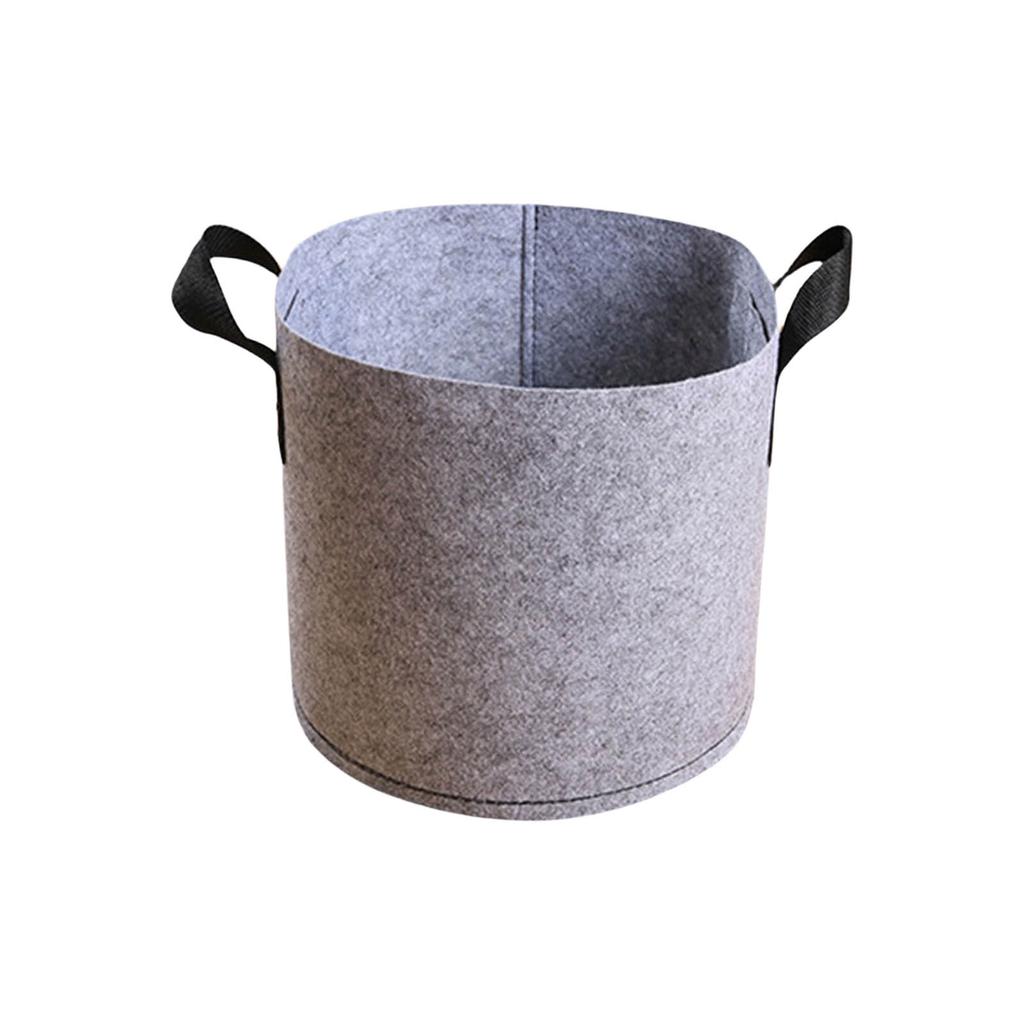 Plant Grow Bag Nonwoven Fabric Pots Plant Growing Bags Vegetable Planter Bags Suitable for Indoor and Outdoor Garden Use