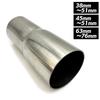 Motorrad Auspuffrohr Adapter Gelenk SUS Custom S-NET SN-305-MJ 45mm51mm