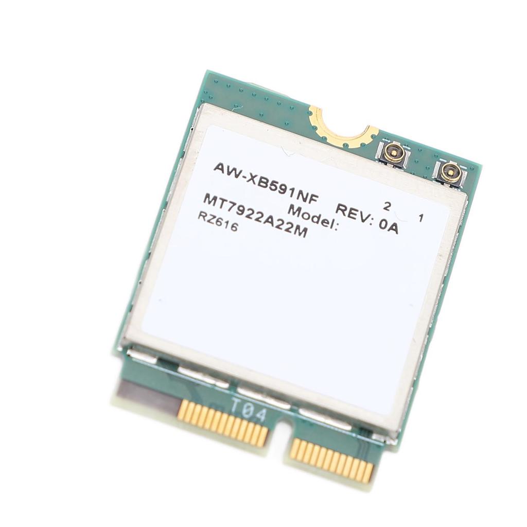 AW XB591NF RZ616 MT7922A22M Wireless Card M.2 WiFi 6E Bluetooth 5.2 Tri Band Wireless Module for Laptop 5374Mbps for 4