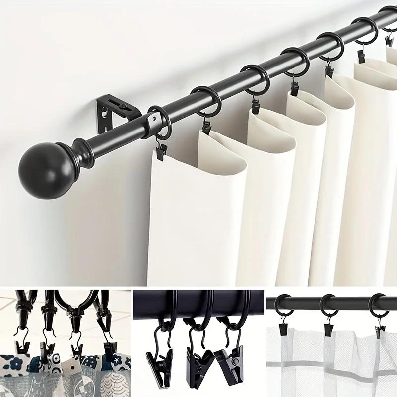 10-100PCS Stainless Steel Curtain Clips For Curtain Photos Decor Wire Holder For Hanging Photos Drapes Clip Clamp Replacement