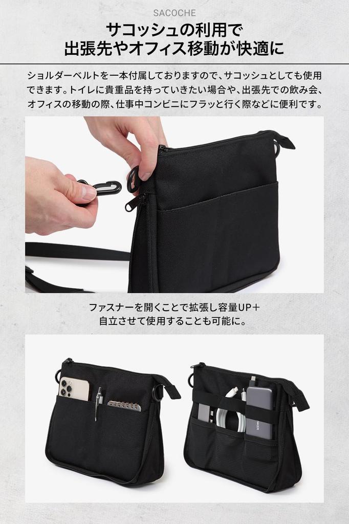 Evoon Multi-Gadget Pack Business Backpack for Men, 23L, Water-Repellent, Fits 15.6-inch Laptop, Includes a Convertible Pouch