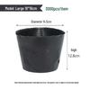 Nutrient Seedling Tray: Disposable Black Plastic Cup for Gardening and Planting Flowers or Vegetables