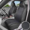 AUTO PLUS High Back Car Seat Covers Universal Size Fit For Most Car SUV PU Leather Spliced With Dot Jacquard Fabric Seat covers