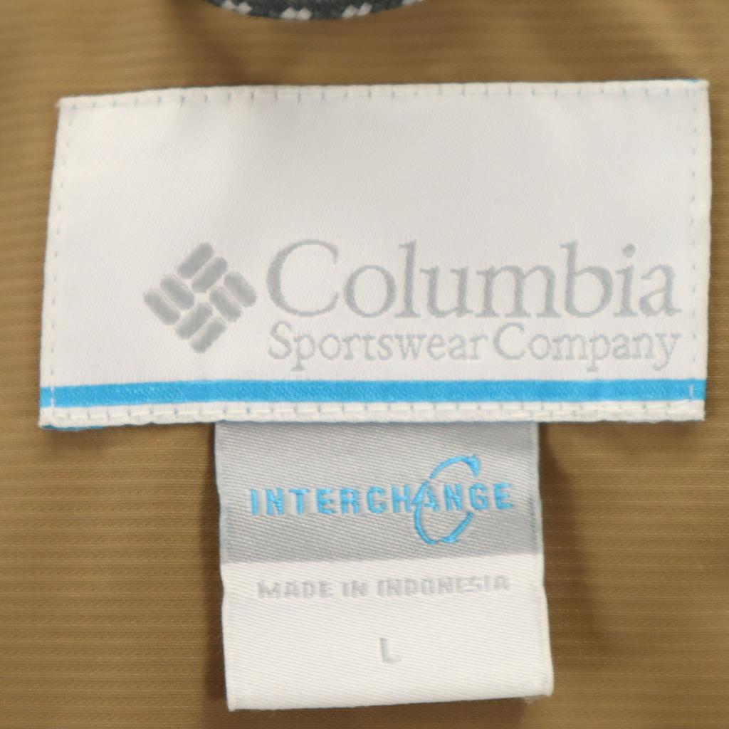 Columbia Jacket L Beige Outdoors Men's Used