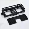 Adjustable No-Drill Shower Head Holder & Bathroom Tray with Loofah Hook
