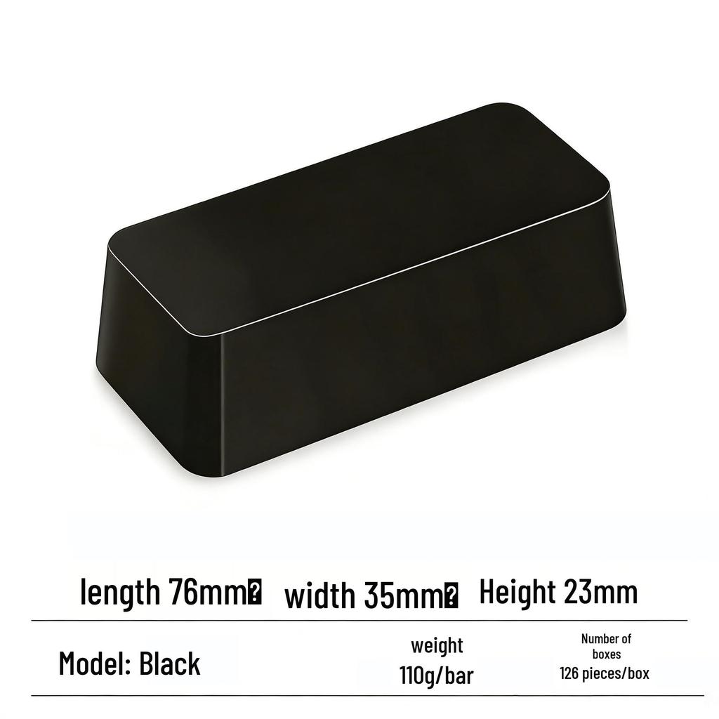 Stainless Steel Polishing Wax Set: Red, Black, Blue, White, Green Wax