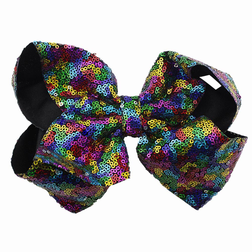 20CM Children Delicate Paillette Butterfly Hair Clip Clothes Dress Accessories