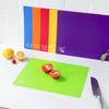 1pcs  Flexible Plastic Non-slip Chopping Block - Cutting Board - Mats With Food Icons Tools 30x 38 Kitchen Board