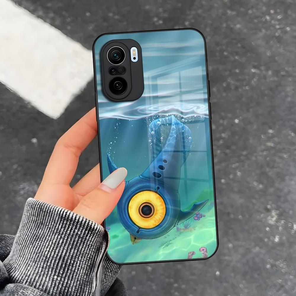 Subnautica Handyhülle für Xiaomi 15 14 13 12 X Redmi Note 10 Mi 11 S Lite T Pro Ultra-Glas Hülle