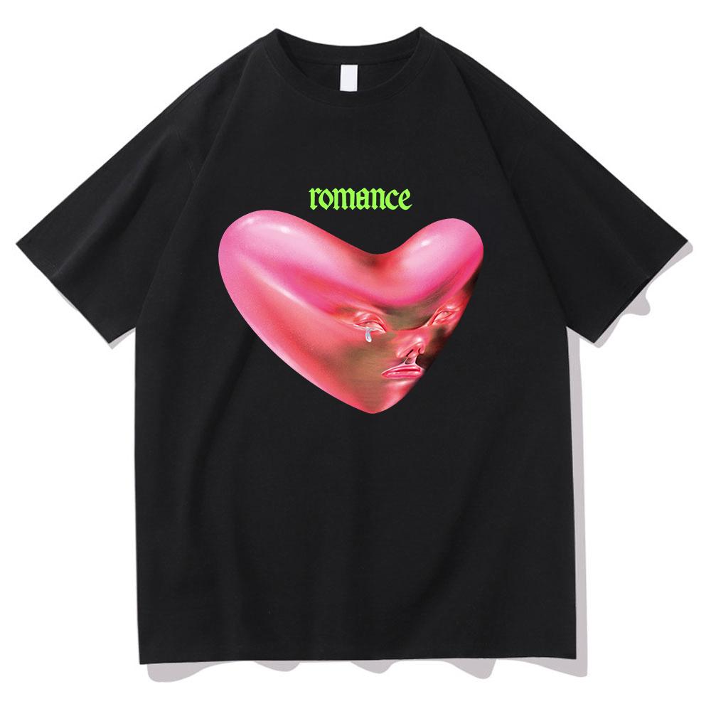 Retro Fontaines D.C. Romance T Shirt New Fashion Men/Wmen Aesthetic Funny T-Shirt Unisex High Quality Hip Hop Cotton Tees Shirts