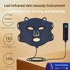 Die neue Photon Hautverjüngungs-Schönheitsmaske strafft und festigt Akne LED Rot- und Blaulicht Silikonmaske Schönheitsinstrument