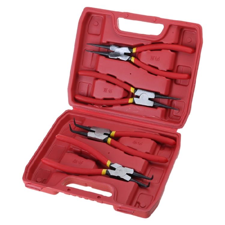 4Pcs Snap Rings Pliers Double Purpose Circlip Pliers Carbon Steel Removing Reassembling Hand Tool for Internal