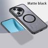 Husă acrilică Magsafe rezistentă la șocuri pentru Huawei Pura 70 Pro Plus Husă din spate cu încărcare fără fir mată transparentă pentru Huawei Pura 70 Shell No Yellowlling
