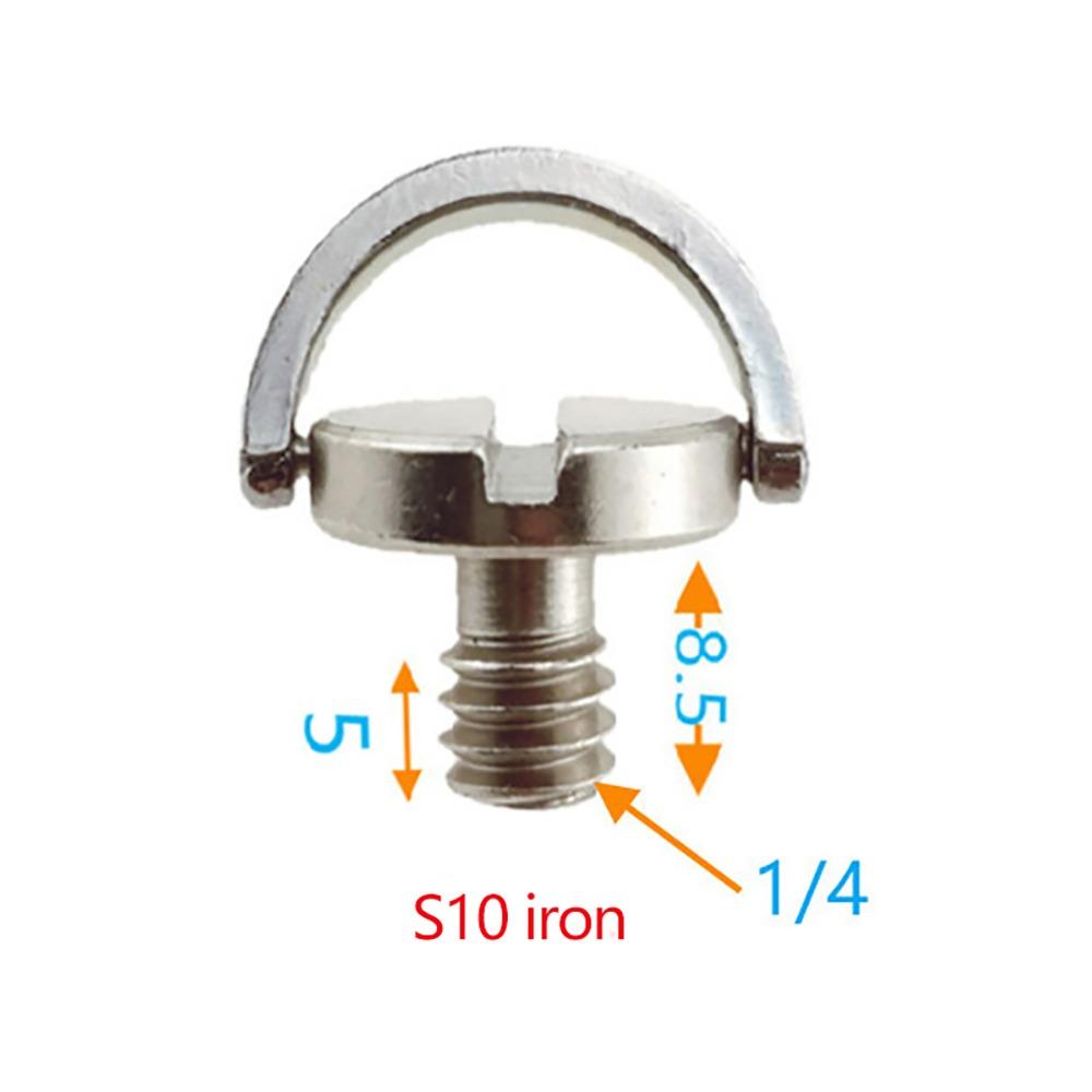 

1 шт., адаптер для фиксированной пластины камеры, винт D-образного кольца для зеркальной фотокамеры, новый винт для крепления камеры S10