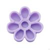 50 Pieces Glue Cups, Flower Shaped Organizer Delay Cup for Extension Supplies Volume Lashes Pigment