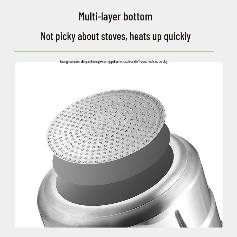 Oală sub presiune universală Fubao, îngroșată, sigură, rezistentă la explozii, pentru uz casnic și comercial