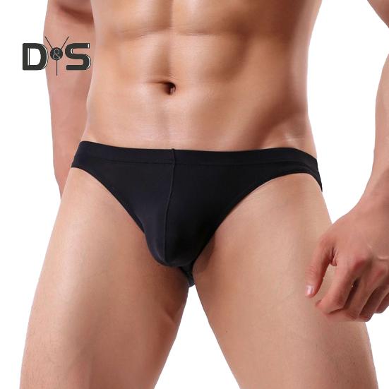 Bragas sexis con cintura elástica, bragas de seda de hielo ultrafinas de verano a la moda de Color sólido