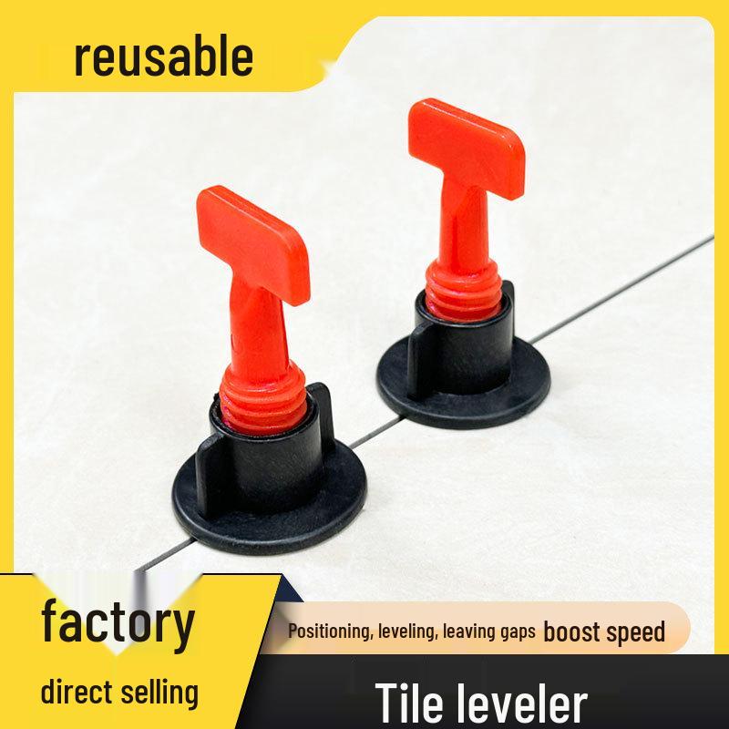 Tile Leveler and Spacing Clips for Floor and Wall Tiles