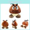 Adorable 6'' Super Mario Bros. Sad Goomba Stuffed Plush Doll Toy For All Ages