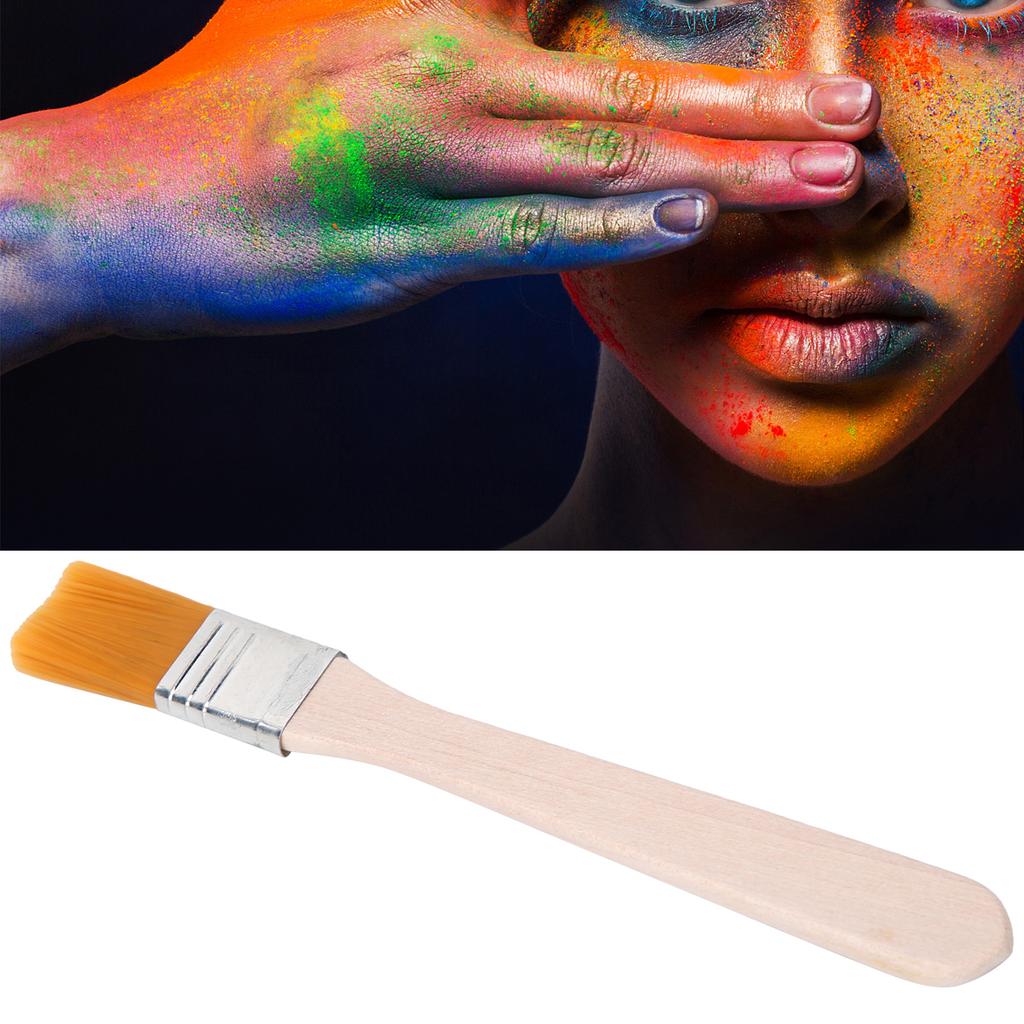 Professional Nylon Hair Paint Brush Portable Oil Paint Watercolor Drawing Brush Accessory