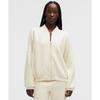 Brushed Softstreme Oversized Bomber Jacket Light Ivory