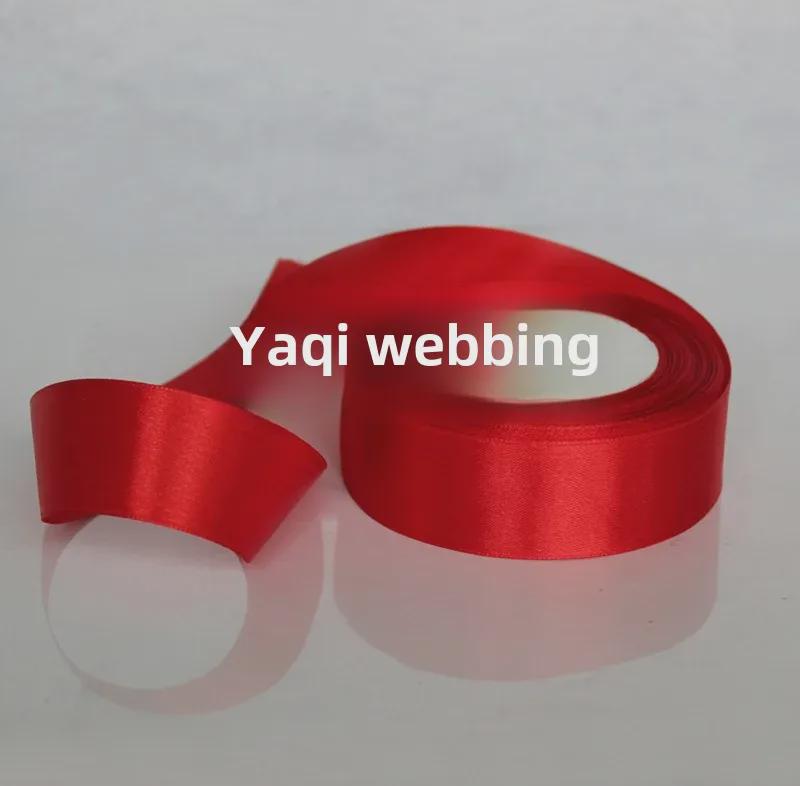 Yaqi Red Ribbon for Wedding Festive Gift Packaging