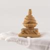 Tiny Buddha Ugajin Snake Buddha statue figure wood carving ornament Ugajin 8.5cm (wood boxwood) - (GSB