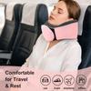 Travel Pillow,Neck Pillow Memory Foam 360 Degree Support Pillows,Travel Neck Pillow Comes,Ideal Accessory for Airplanes