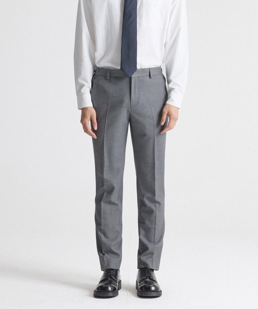 STCO Diems Soft Touch Melange Twill Slacks_Gray (Classic Fit)