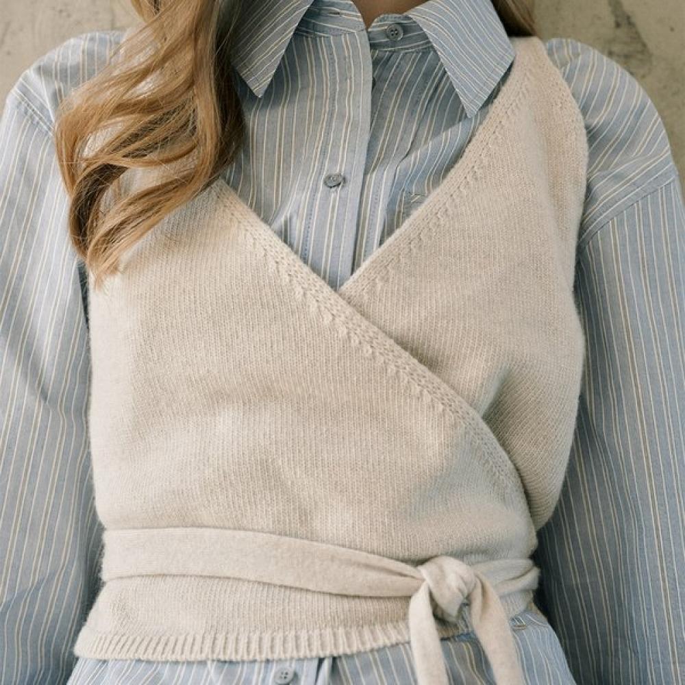 On On Crop Wrap Bustier Knit Nek5xv810