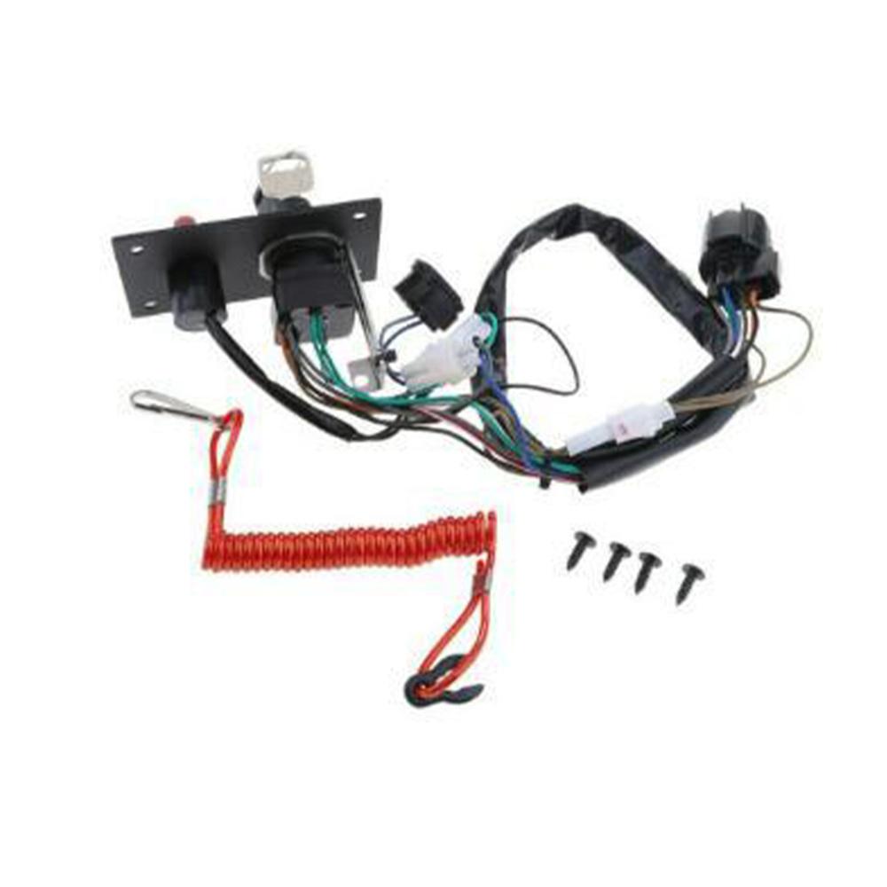 For Suzuki Outboard Engine Single Ignition Key Switch Panel Assembly 37100-96J24