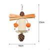 Cage Accessory Play Equipment Unique Bird Perch Stand Solid Chewing Toy