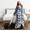 Rezero Rem Re:Life In A Different World From Zero Blankets Fleece Textile Decor Super Warm Throw Blanket for Bed Bedroom Quilt