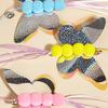 Hanging Cat Toy Exquisite Self-adhesive Relieve Stress Butterfly Swing Cat Interactive Toy Pet Supplies