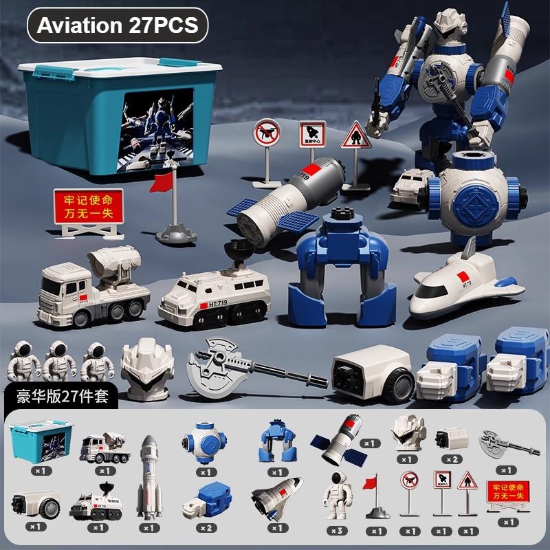 

Children s Magnetic Deformation Car Robot Building Block Assembly Toy Engineering Machinery Splicing Boy Mecha Car Toy Gifts Set