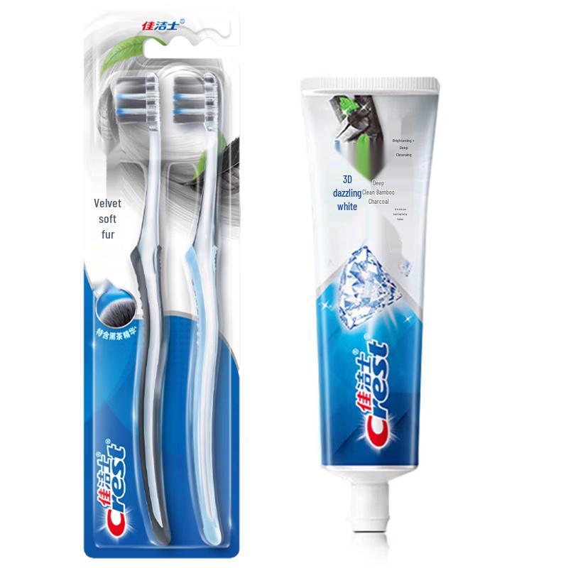 Crest Gum Care Toothbrush & Whitening Toothpaste Set