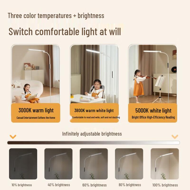 Midea F3 Full Spectrum LED Reading Lamp