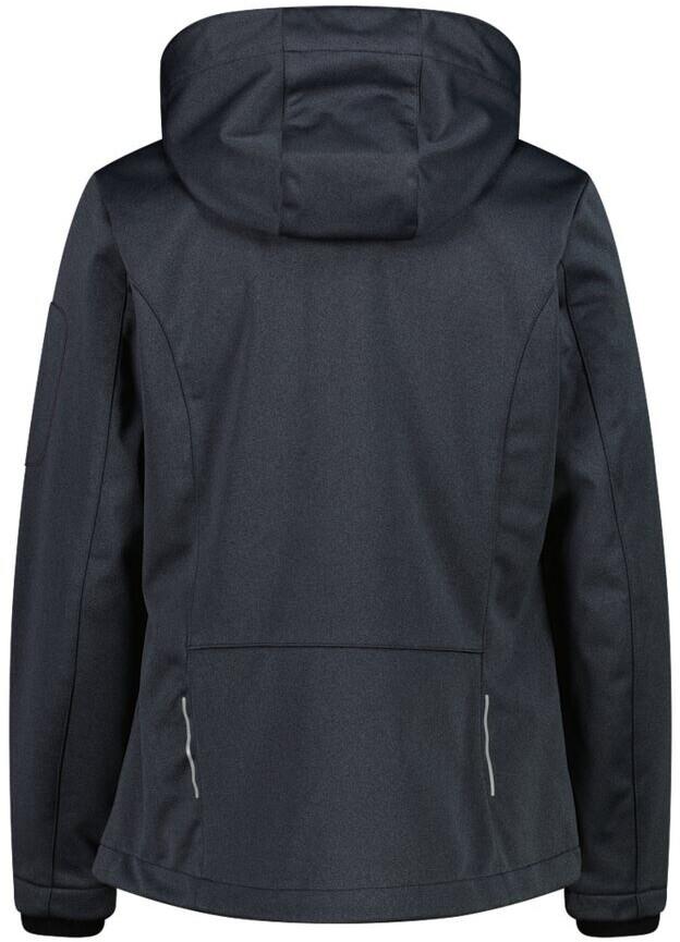 CMP Softshell Jacket Zip Hood Women (39A5006M) Functional Jacket 39A5006M Titanium Carmine Red