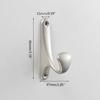 Hotel Hanging Hooks Bracket with Nail Hanging Organizer for Bags Towels Umbrella