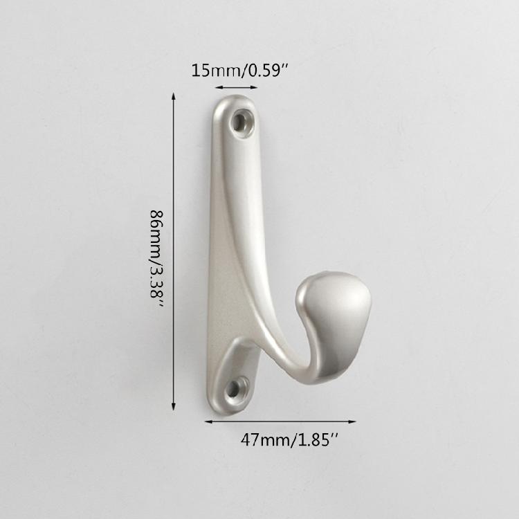 Hotel Hanging Hooks Bracket with Nail Hanging Organizer for Bags Towels Umbrella