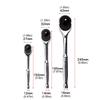 3Pcs Professional Ratcheting Wrench Tool 1/2 3/8 1/4 Inch Perfect For Mechanics And Home Improvement Tasks