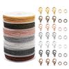 3 M/Roll Metal Iron Link Chain With Jump Rings Single Circle Lobster Clasps For Jewelry Making DIY Bracelet Necklace Accessories
