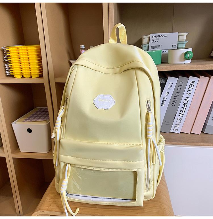 School Bag 2025 High Value Class Backpack Transparent Mori Sweet