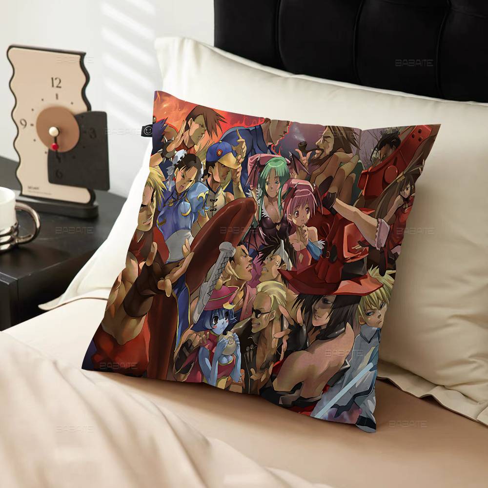 Game S-Street-F-Fighter Maple Design Cushion Cover Happy Autumn Harvest Decor Holiday Decorati Pillow Cover
