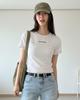 MUAHMUAH Crop Point Pintuck Short Sleeve Tee [3 Colors]