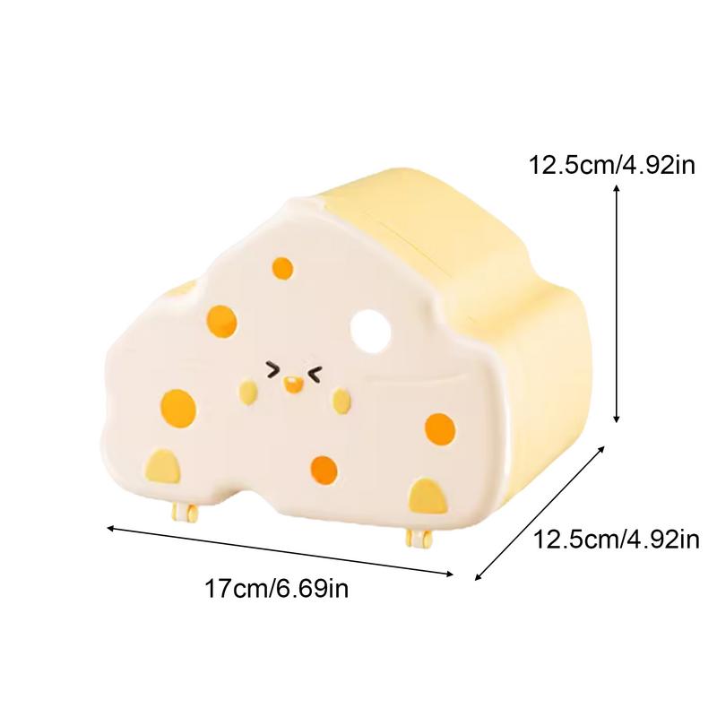 Hamster Hides Cute Magnetic Hamster Hut Cheese Hamster House Visible Gerbil House Small Animal Habitat Hamster Cage Accessories