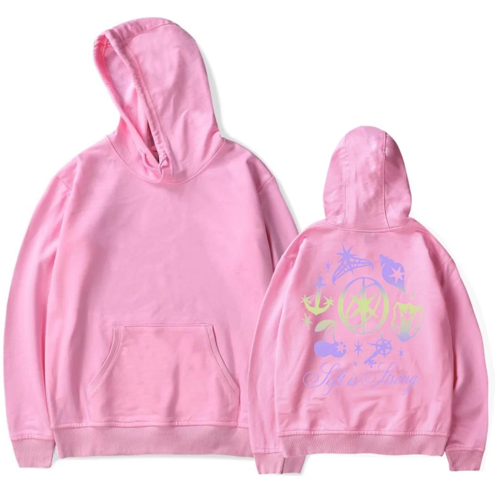 Women s Long,sleeved Printed Hooded Sweatshirt S