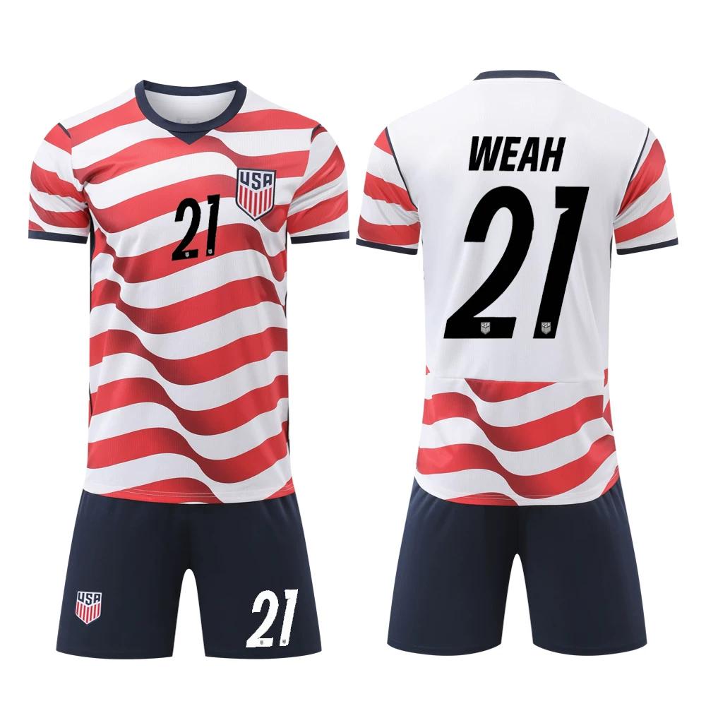 

2026 USA Home Football Jersey Set No.21 XXL
