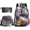 2022 Independent Station Starry Sky 3-piece set ONE PIECE backpack shoulder bag pencil case